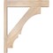 Ekena Millwork Balboa Block Smooth Outlooker, Douglas Fir, 5 1/2"W x 24"D x 28"H OUT06X24X28BOA05SDF - alternate 4
